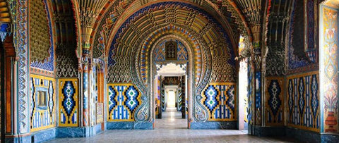 interior of an Indian temple