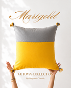Saffron & Slate Cushion