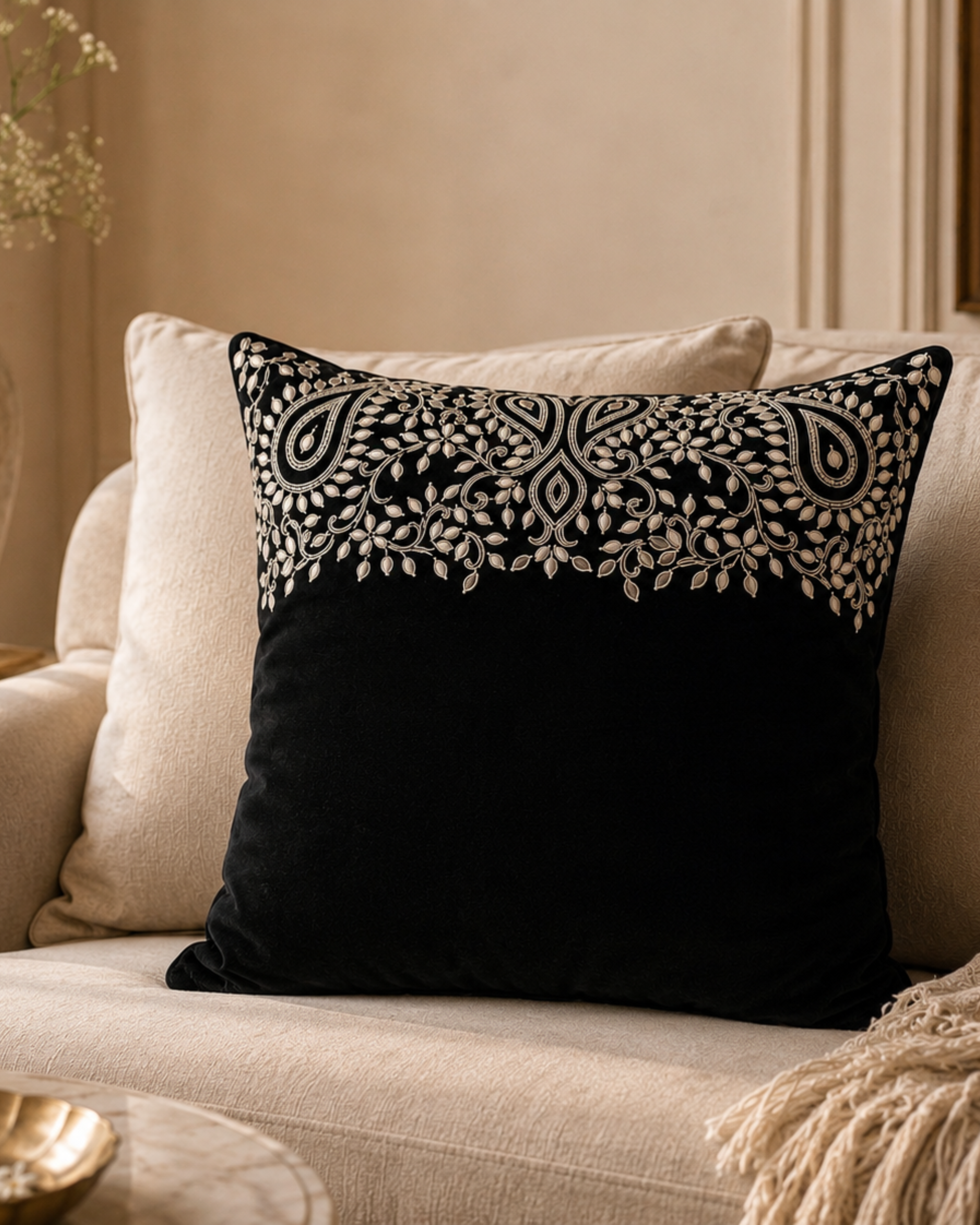Safa Pearl Cushion 60 x 60 cm