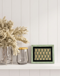 Art Deco Leaf Pattern | Framed Decorative Print