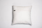 Porcelain Garden – Blue Floral Cushion on White