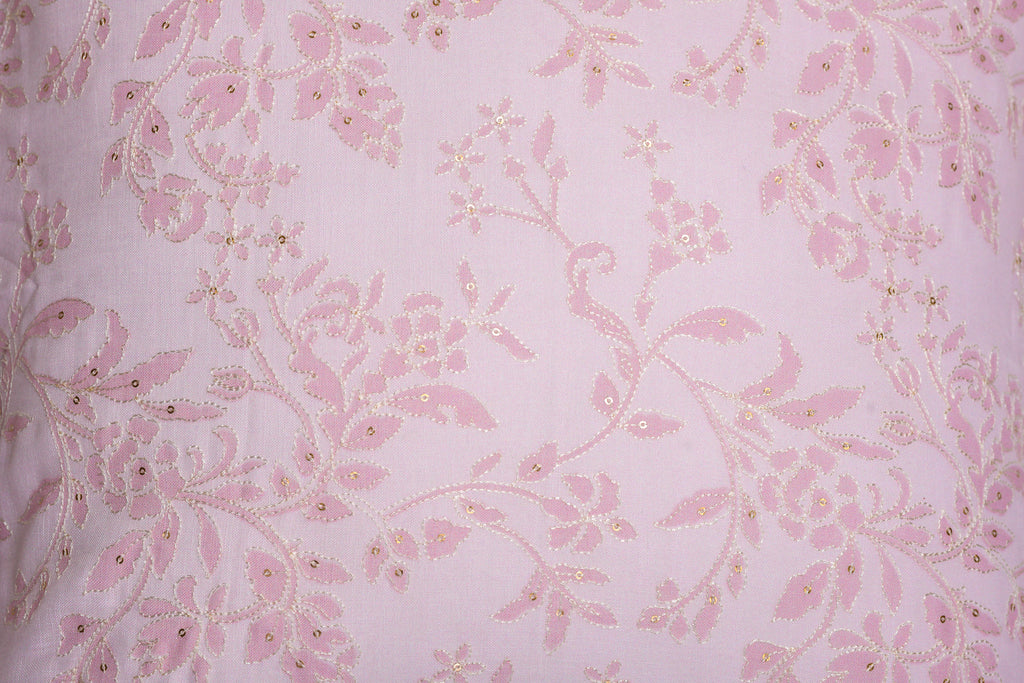 Rose Glaze – Pink Floral Cushion