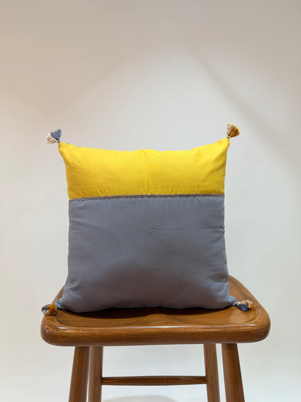 Saffron & Slate Cushion