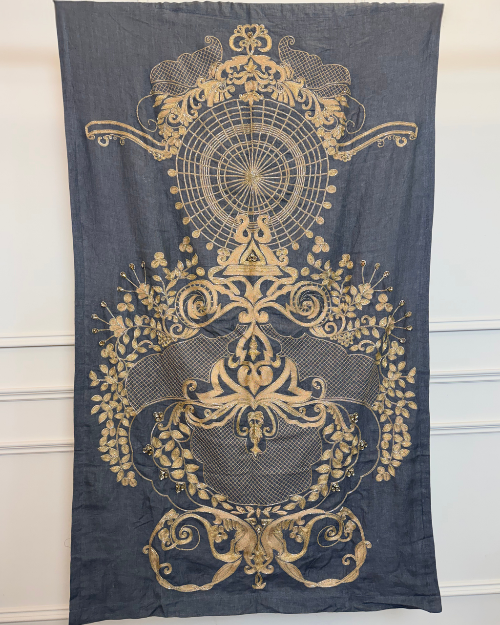 Royal Heritage Zardozi Wall Hanging