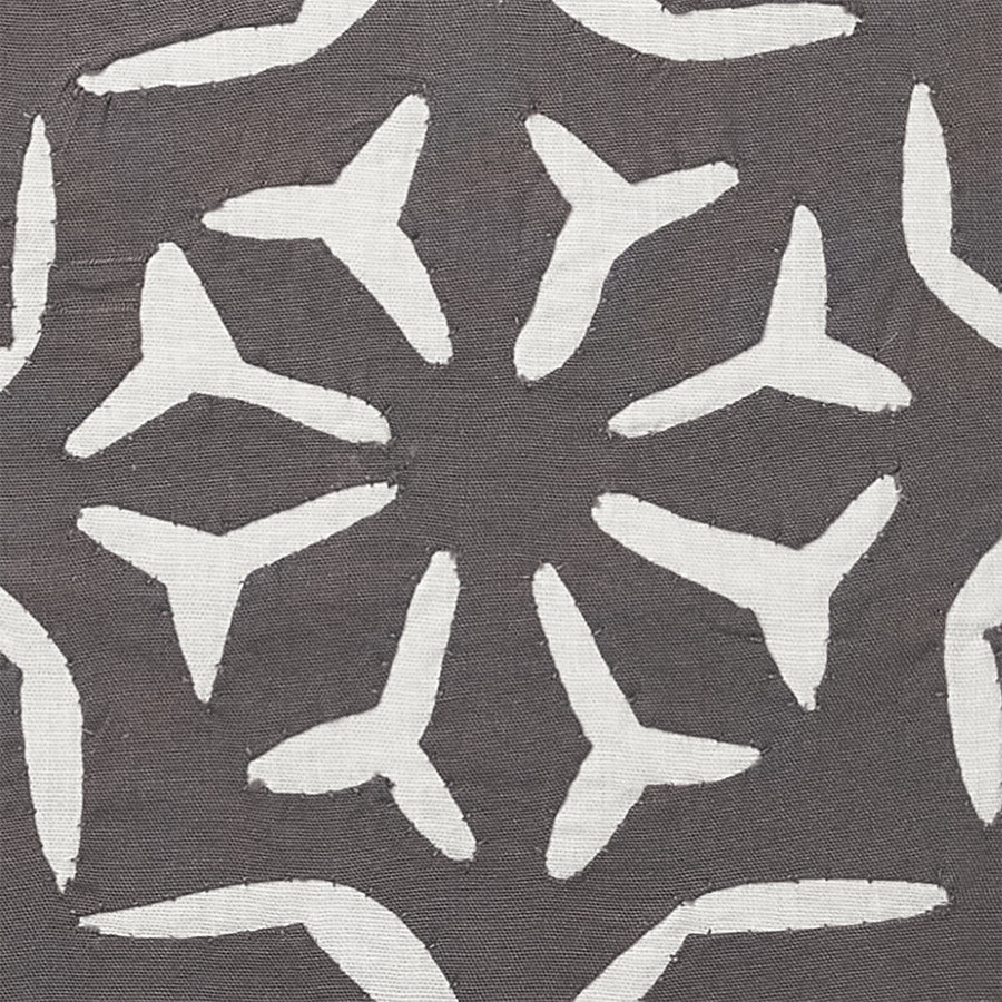 Grey and white luxury cushion cover made from cotton