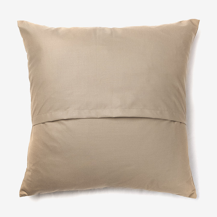 Geometric - beige luxury cushion