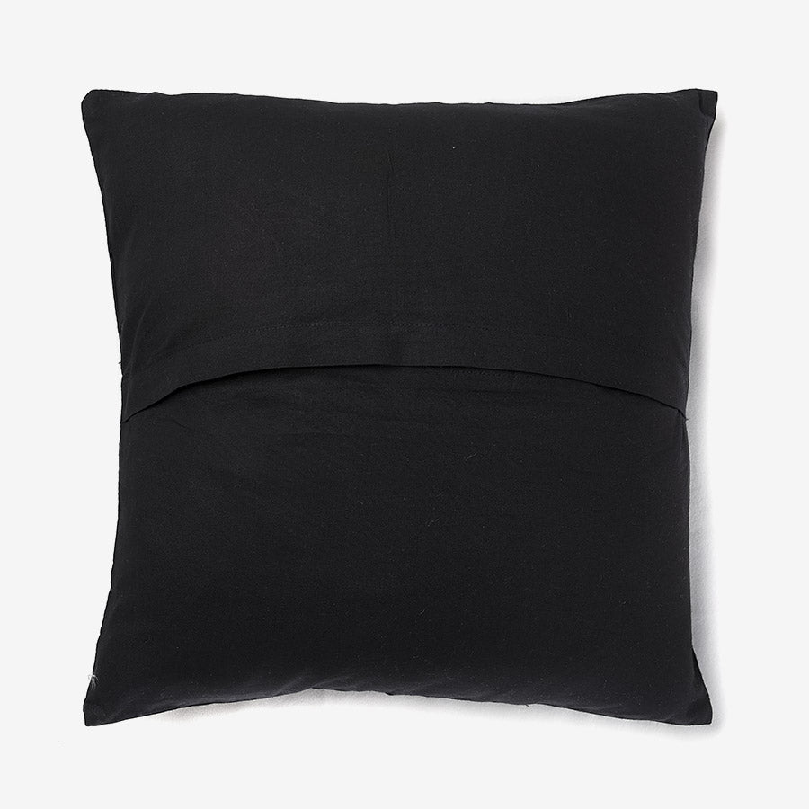 Dragonfly effect - black & white luxury cushion cover